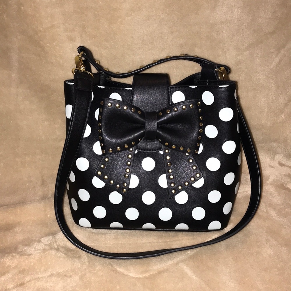 Betsey Johnson Hopeless Romantic Bucket Tote
